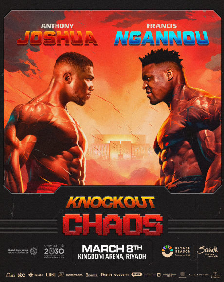 Plakat walki Joshua Ngannou